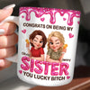 Custom 3D Inflated Effect Printed Mug - Personalized Best Friend Birthday Gifts For Women, Besties, Sisters, BFF - Slay Together, Stay Together