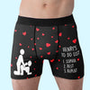 Custom Boxer Briefs, Men's Boxers - Personalized Anniversary Wedding Gifts For Husband And Wife, Him And Her - Property Of My Queen