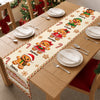 Custom Gingerbread Table Runner - Personalized Christmas Birthday Gifts For Mom, Dad, Brother, Sister - Merry Hearts Gather Here