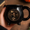 Custom Photo Witchy Cauldron Coffee Mug - Personalized Halloween Gifts For Witch, Wife, Daughter, Besties, Sisters, Granddaughter, Grandma, Mom, Yourself - Creep It Real, Witches