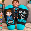 Custom Gamer Crew Socks - Personalized Birthday Gifts For Gamers, Game Lovers, Gaming
Fans, Family - Ready For The Next Level