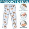 Custom Photo Pajama Pants - Personalized Christmas Birthday Gifts For Dog Cat Lovers, Dog Dad And Mom, Cat Owners - Dreaming With My Pup