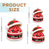 Custom Dumpling Squishy Acrylic Ornament - Personalized Christmas Birthday Gifts For Kids - Little Dumpling Holiday Cheer