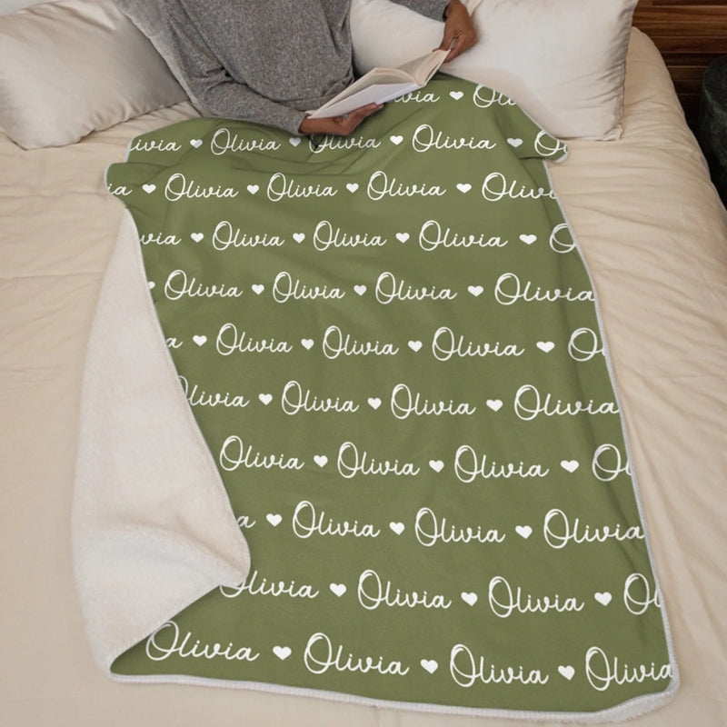Custom Blanket - Personalized Birthday Gifts For Mom, Dad, Brother, Sister - Wrapped In Lots Of Love