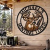 Custom Shaped Metal Sign - Personalized Birthday Gifts For Hunters, Husband, Son, Grandson, Brother, Grandpa, Dad, Yourself - Among The Pines