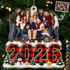 Custom Photo Acrylic Ornament - Personalized Christmas Birthday Gifts For Mom, Dad, Brother, Sister - Grateful For Every Precious Moment