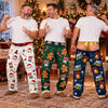 Custom Funny Pajama Pants - Personalized Christmas Birthday Gifts For Husband, Son, Grandson, Brother, Grandpa, Dad, Yourself - Tis The Season To Chill