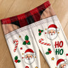 Custom Funny Pajama Pants - Personalized Christmas Birthday Gifts For Husband, Son, Grandson, Brother, Grandpa, Dad, Yourself - Tis The Season To Chill