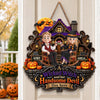 Custom Wood Sign - Personalized Halloween Decor, Anniversary Wedding Gifts For Husband And Wife, Him And Her - My Wicked Love