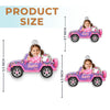 Custom Photo Acrylic Ornament - Personalized Christmas Birthday Gifts For Kids - Christmas Is On Wheels
