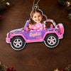 Custom Photo Acrylic Ornament - Personalized Christmas Birthday Gifts For Kids - Christmas Is On Wheels