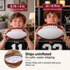 Custom Leather Football - Personalized Birthday Gifts For Son, Grandson, American Football Lovers, Sports Fans, Sports Lovers - All Heart On Game Day