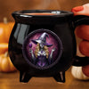 Custom Witchy 12oz Ceramic Cauldron Coffee Mug - Personalized Halloween Gifts For Witch, Wife, Daughter, Besties, Sisters, Granddaughter, Grandma, Mom, Yourself - Witchy And Wonderful