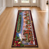 Custom Runner Rug - Personalized Christmas Birthday Gifts For Mom, Dad, Brother, Sister - Our Happy Time Together