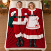 Custom Blanket - Personalized Anniversary Wedding Gifts For Husband And Wife, Him And Her - Together For Every Happy Holiday