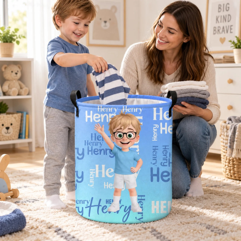 Custom Laundry Basket - Personalized Birthday Gifts For Kids - Little Moments, Big Dreams