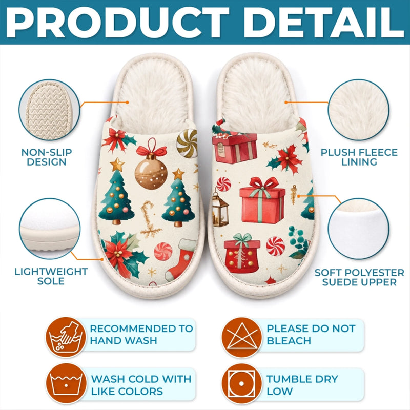 Custom Photo Flat Scuff Slippers - Personalized Christmas Birthday Gifts For Dog Cat Lovers, Dog Dad And Mom, Cat Owners - My Coziest Companion