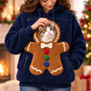 Christmas Pet Pouch Hoodie - Christmas Birthday Gifts For Dog Cat Lovers, Dog Dad And Mom, Cat Owners - Paws In My Pouch