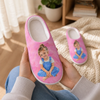 Custom Photo Fluffy Slippers - Personalized Christmas Birthday Gifts For Kids - Comfy Days Start Here
