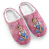 Custom Photo Fluffy Slippers - Personalized Christmas Birthday Gifts For Kids - Comfy Days Start Here