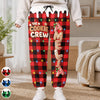 Custom Letter Unisex Sweatpants - Personalized Christmas Birthday Gifts For Mom, Dad, Brother, Sister - Gingerbread Cookie Crew