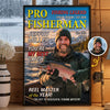 Custom Photo Magazine Vertical Poster - Personalized Christmas Birthday Fishing Gifts For Fisherman - Chasing The Next Catch