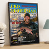 Custom Photo Magazine Vertical Poster - Personalized Christmas Birthday Fishing Gifts For Fisherman - Chasing The Next Catch