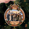 Custom Photo Acrylic Ornament - Personalized Christmas Birthday Gifts For Mom, Dad, Brother, Sister - Blessed To Be Together Always