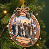 Custom Photo Acrylic Ornament - Personalized Christmas Birthday Gifts For Mom, Dad, Brother, Sister - Blessed To Be Together Always