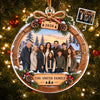 Custom Photo Acrylic Ornament - Personalized Christmas Birthday Gifts For Mom, Dad, Brother, Sister - Blessed To Be Together Always