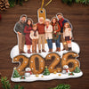 Custom Photo Acrylic Ornament - Personalized Christmas Birthday Gifts For Mom, Dad, Brother, Sister - Season Of Love And Joy