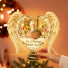Custom Photo LED Tree Topper - Personalized  Memorial Sympathy Gifts For Loss Of Mom, Dad - Carried In Every Memory