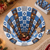 Custom Round Jigsaw Puzzle - Personalized Christmas Birthday Gifts For Kids - Santa Brings The Cheer