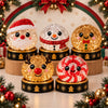Christmas Dumpling Squishy Blind Box - Christmas Birthday Gifts For Mom, Dad, Brother, Sister, Kids - Merry Squish, Happy Hearts