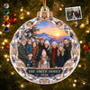 Custom Photo Acrylic Ornament - Personalized Christmas Birthday Gifts For Mom, Dad, Brother, Sister - A Memory Worth Keeping