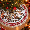 Custom Tree Skirt - Personalized Christmas Birthday Gifts For Mom, Dad, Brother, Sister - Our Happy Place