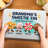 Custom Metal Tin - Personalized Birthday Gifts For Grandma, Grandpa - Sweet Days With Grandma