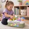 Custom Squishy Storage Basket - Personalized Birthday Gifts For Kids - Happy Days And Sweet Smiles