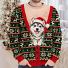 Custom Photo Ugly Sweatshirt - Personalized Christmas Birthday Gifts For Dog Cat Lovers, Dog Dad And Mom, Cat Owners - Making Christmas More Pawfect