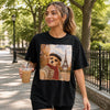 Custom Photo Funny Dog Selfie in Paris
Comfort T-Shirt - Personalized Birthday Gifts For Dog Cat Lovers, Dog Dad And Mom, Cat Owners - Parisian Vibes With My Pup