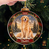 Custom Photo Acrylic Ornament - Personalized Christmas Birthday Gifts For Dog Cat Lovers, Dog Dad And Mom, Cat Owners - Deck The Halls With Fur
