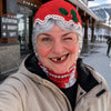 Custom Funny Ski Mask - Personalized Christmas Birthday Gifts For Ski Lovers - Cold Snow Warm Happy Hearts