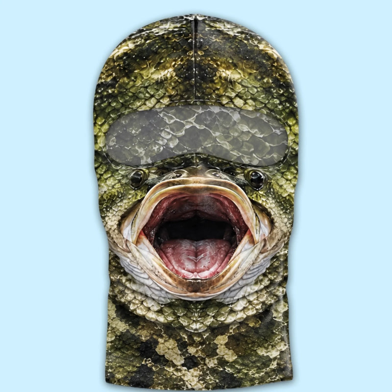 Custom Funny Ski Mask - Personalized Birthday Gifts For Ski Lovers - Reel In The Big One