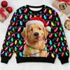 Custom Photo Christmas Dog Gifts - Personalized Ugly Sweatshirt