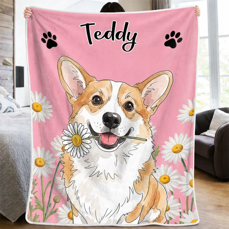 Custom Dog Photo Gifts For Pet Lovers - Personalized Blanket