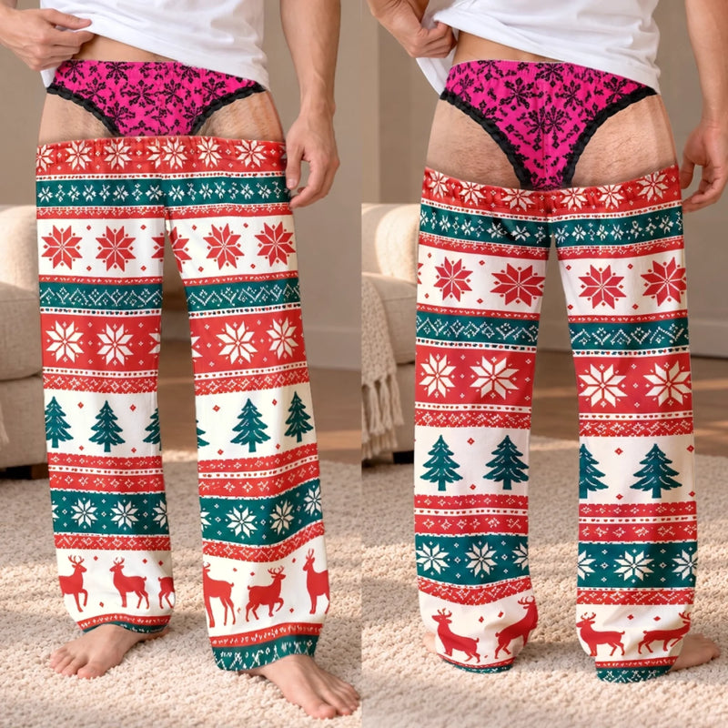 Funny Christmas Pajama Gifts for Men - Festive Personalized Pajamas
