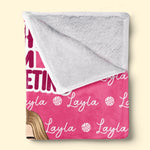 Custom Shhh... I'm Crocheting Gifts for Crocheters - Personalized Blanket
