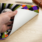 Custom Halloween Skeleton Desk Decor - Personalized Desk Mat