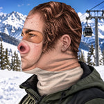 Custom Funny Face Gifts for Skiers - Personalized Ski Mask