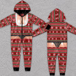 Custom Funny Christmas Outfit Gifts - Personalized Adult Onesie